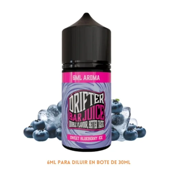 Aroma Drifter Bar Sweet Blueberry Ice Longfill 6/30ml - Imagen 1