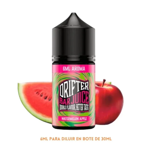 Aroma Drifter Bar Watermelon Apple Longfill 6/30ml - Imagen 1