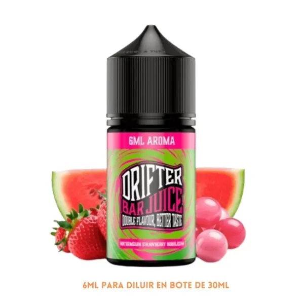 Aroma Drifter Bar Watermelon Strawberry Bubblegum Longfill 6/30ml