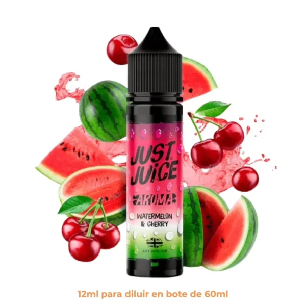 Aroma Just Juice Watermelon Cherry Longfill 12/60ml - Imagen 1