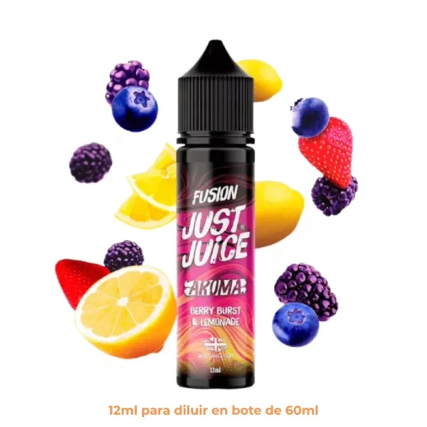 Aroma Just Juice Fusion Berry Burst Lemonade Longfill 12/60ml
