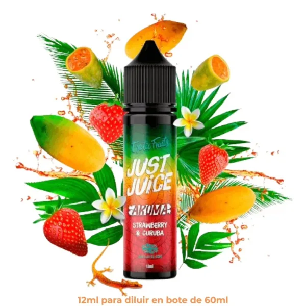 Aroma Just Juice Strawberry Curuba Longfill 12/60ml