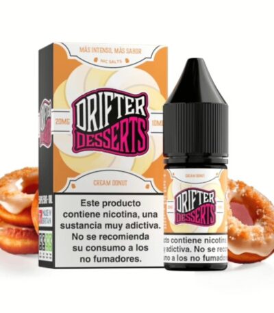 Drifter Bar Salts Cream Donut 10ml