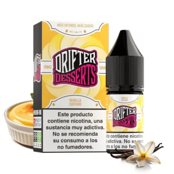 Drifter Bar Salts Vanilla Custard 10ml