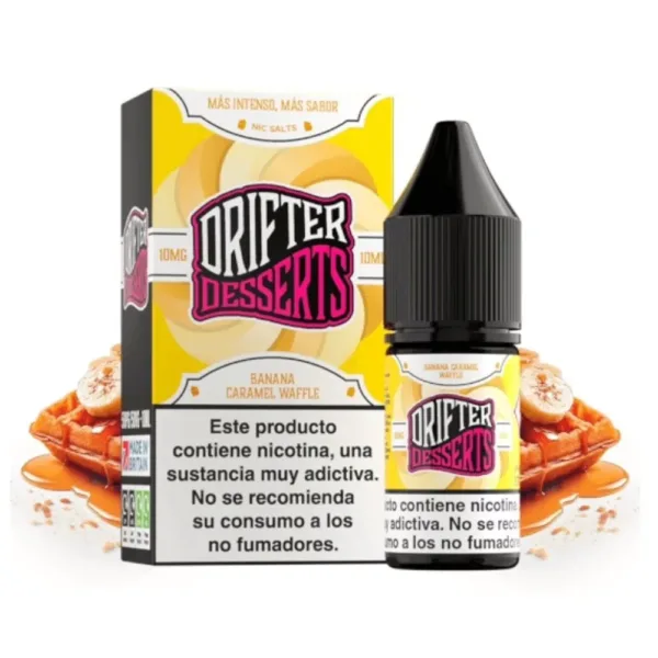 Drifter Bar Salts Banana Caramel Waffle 10ml