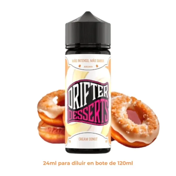 Aroma Drifter Bar Cream Donut Longfill 24/120ml