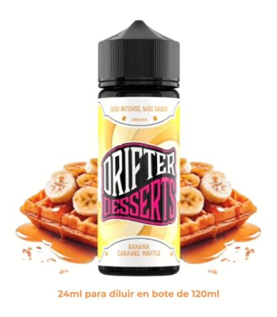 Aroma Drifter Bar Banana Caramel Waffle Longfill 24/120ml