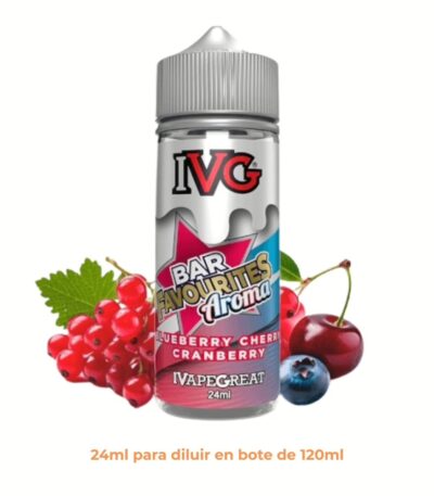 Aroma IVG Blueberry Cherry Cranberry Longfill 24/120ml