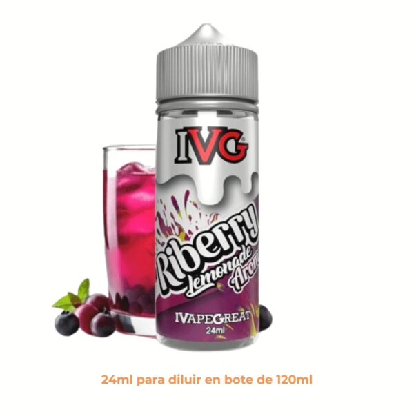 Aroma IVG Riberry Lemonade Longfill 24/120ml