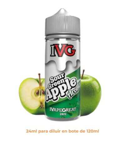 Aroma IVG Sour Green Apple Longfill 24/120ml