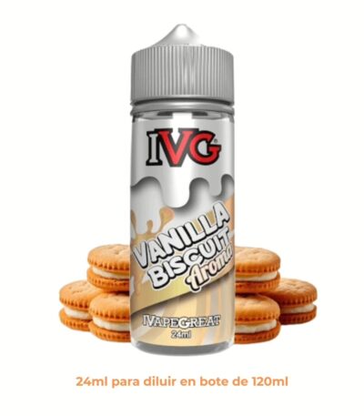 Aroma IVG Vanilla Biscuit Longfill 24/120ml