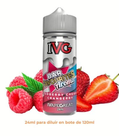 Aroma IVG Strawberry Raspberry Longfill 24/120ml