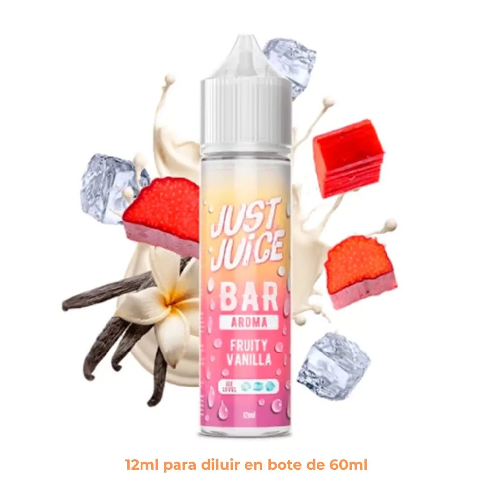Aroma Just Juice Bar Fruity Vainilla Longfill 12/60ml - Imagen 1
