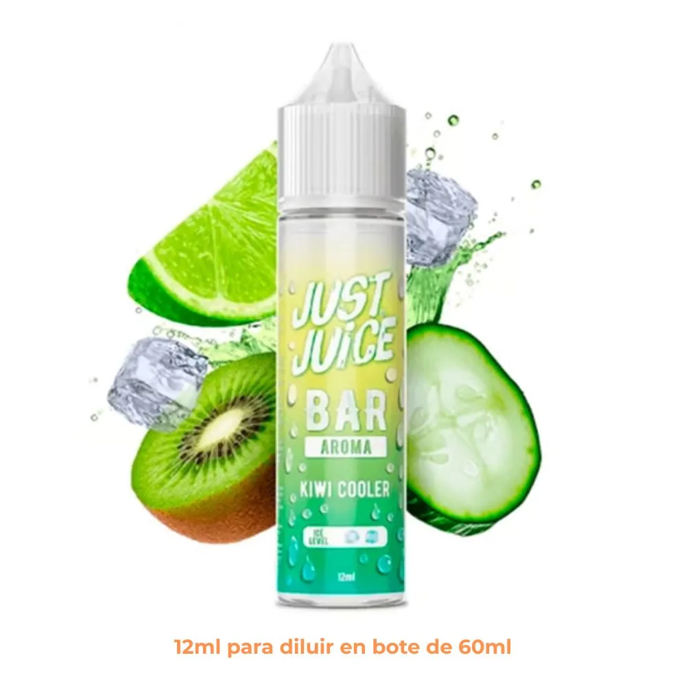 Aroma Just Juice Bar Kiwi Cooler Longfill 12/60ml - Imagen 1