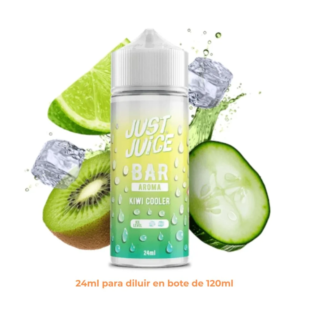 Aroma Just Juice Bar Kiwi Cooler Longfill 24/120ml - Imagen 1
