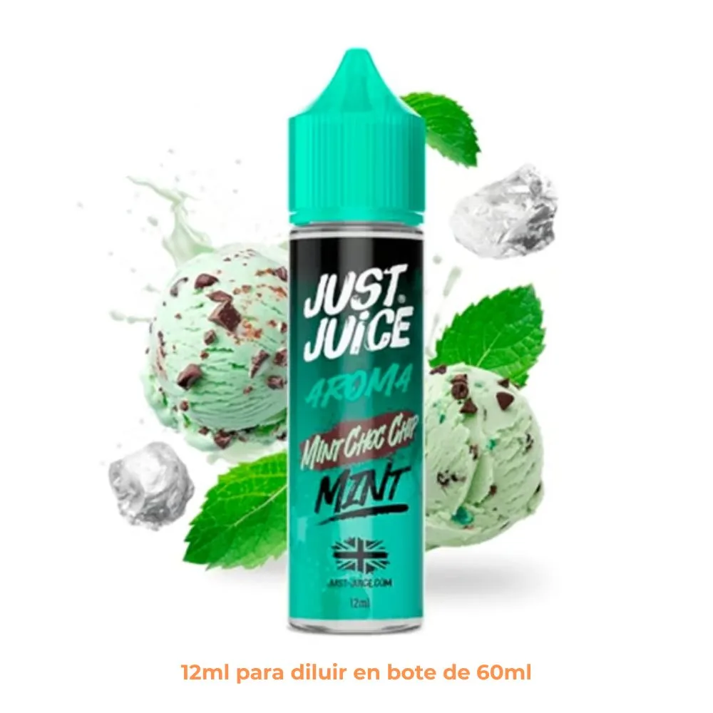 Aroma Just Juice Mint Choco Chip Longfill 12/60ml - Imagen 1