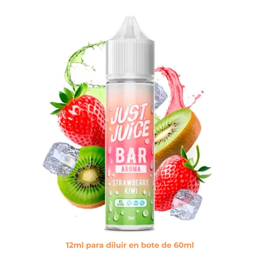 Aroma Just Juice Bar Strawberry Kiwi Longfill 12/60ml - Imagen 1