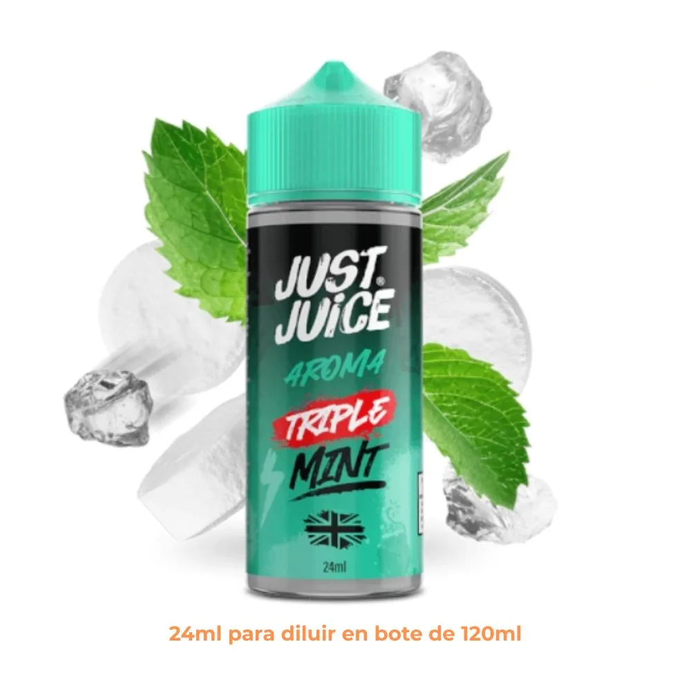 Aroma Just Juice Triple Mint Longfill 24/120ml - Imagen 1