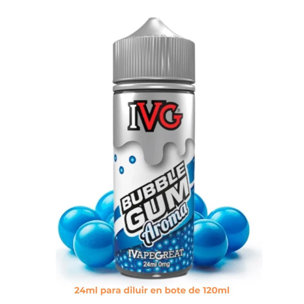 Aroma IVG Bubblegum Longfill 24/120ml - Imagen 1