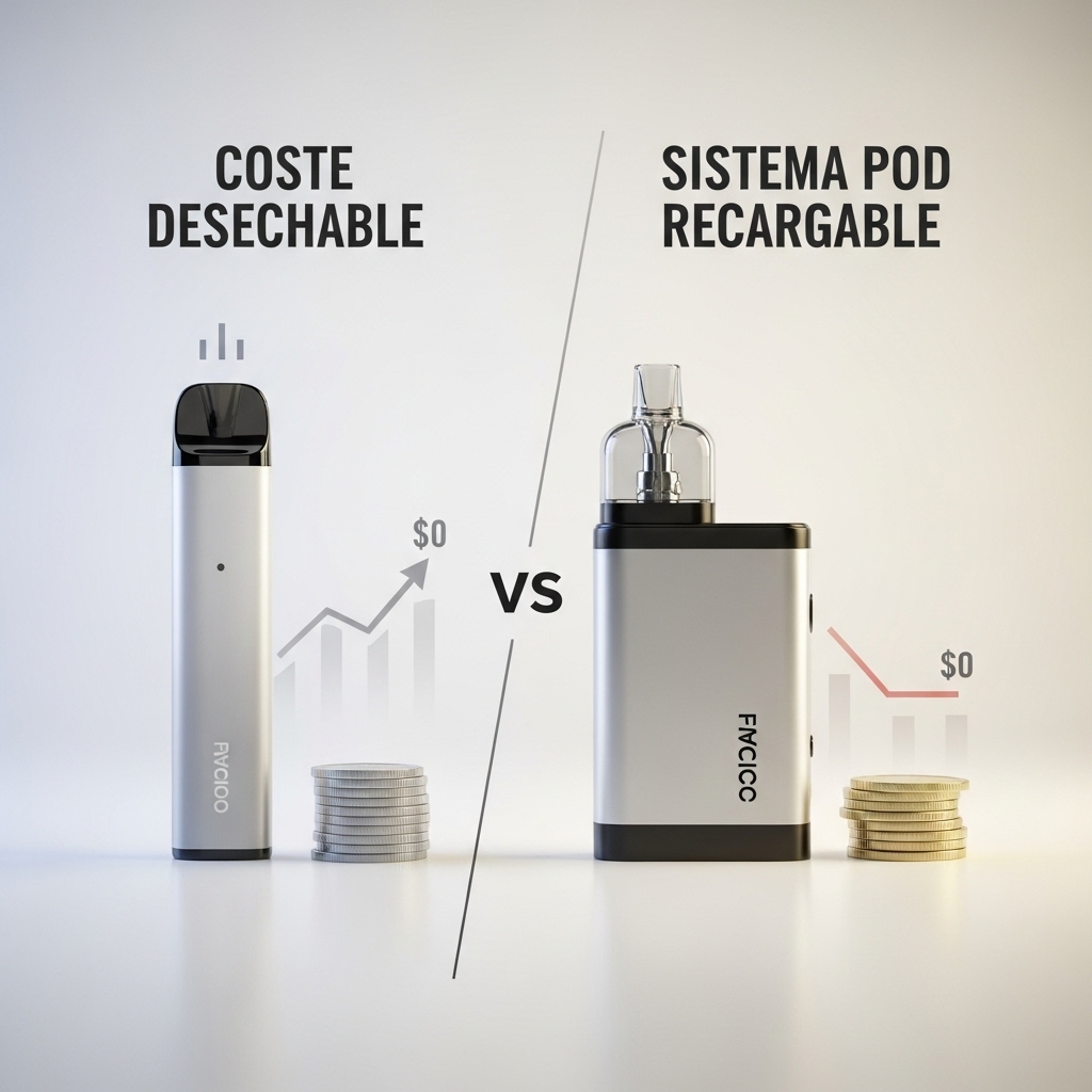 vaper desechable vs vaper recargable