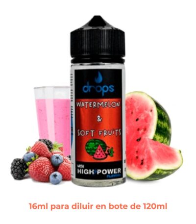 Aroma Drops Watermelon Soft Fruits Longfill 16/120ml