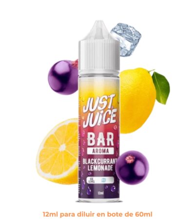 Aroma Just Juice Bar Blackcurrant Lemonade Longfill 12ml