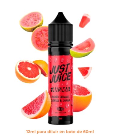 Aroma Just Juice Blood Orange Citrus Guava Longfill 12ml