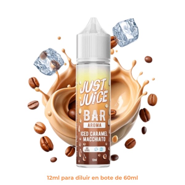 Aroma Just Juice Bar Iced Caramel Macchiato Longfill 12ml