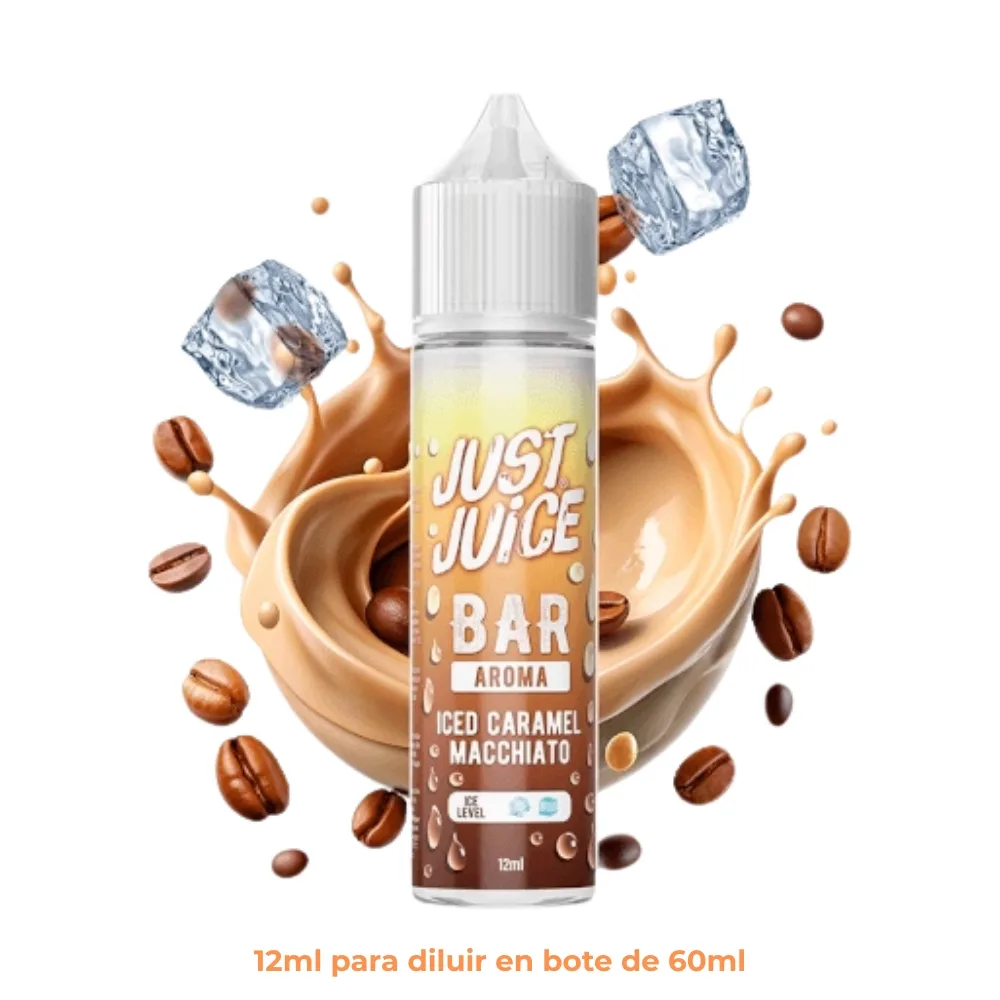 aroma-just-juice-longfill-12ml-iced-caramel-macchiato Aroma Just Juice Bar Iced Caramel Macchiato Longfill 12ml