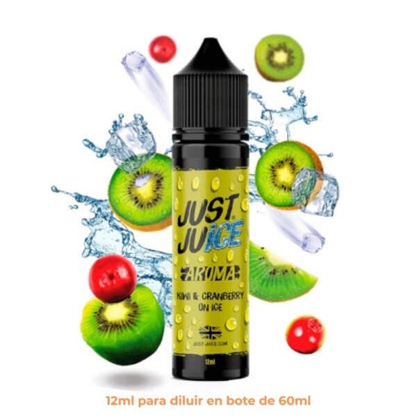 Aroma Just Juice Kiwi Cranberry On Ice Longfill 12ml