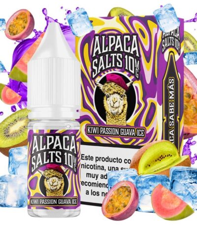 Alpaca Salts Kiwi Passion Guava Ice