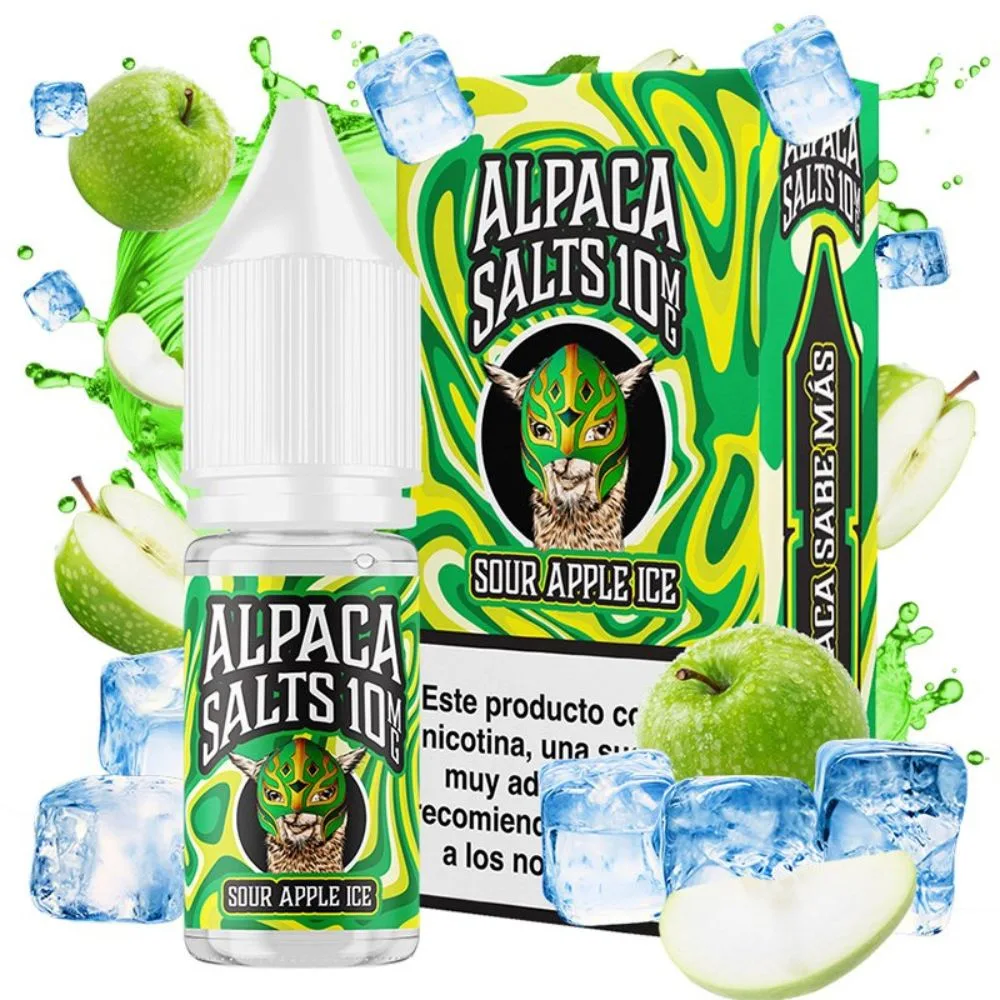 Alpaca Salts Sour Apple Ice