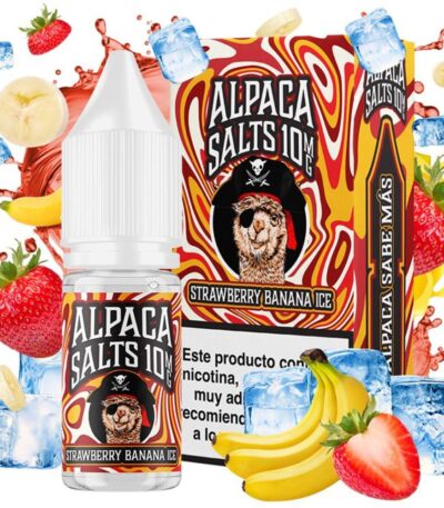 Alpaca Salts Strawberry Banana Ice