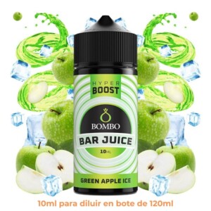 Aroma Bombo Hyper Boost Green Apple Ice Longfill