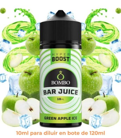Aroma Bombo Hyper Boost Green Apple Ice Longfill