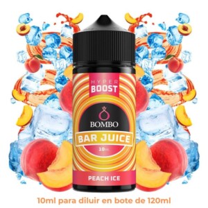 Aroma Bombo Hyper Boost Peach Ice Longfill