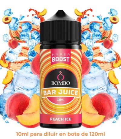 Aroma Bombo Hyper Boost Peach Ice Longfill