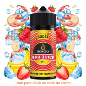Aroma Bombo Hyper Boost Strawberry Banana Longfill