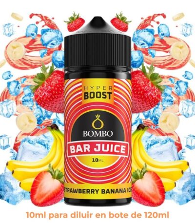 Aroma Bombo Hyper Boost Strawberry Banana Longfill