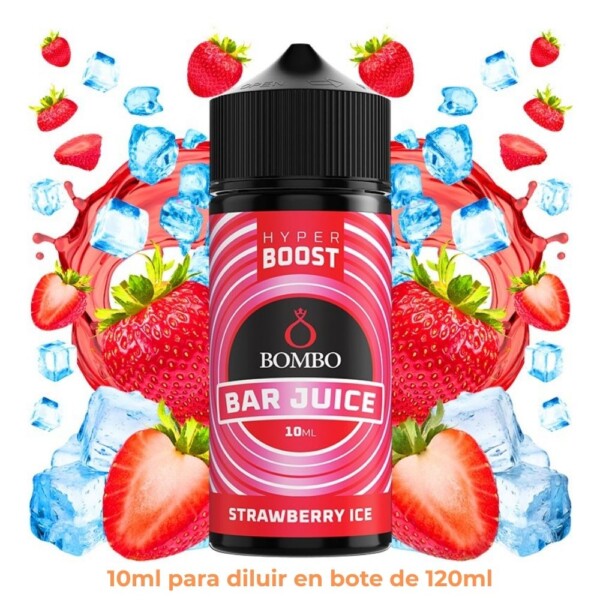 Aroma Bombo Hyper Boost Strawberry Ice Longfill