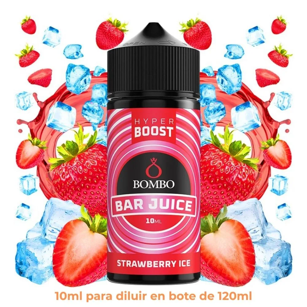 Aroma Bombo Hyper Boost Strawberry Ice Longfill