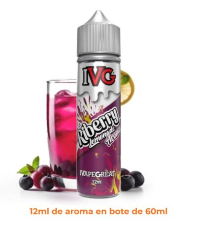 Aroma IVG Riberry Lemonade Longfill 12ml