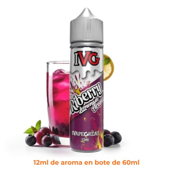 Aroma IVG Riberry Lemonade Longfill 12ml