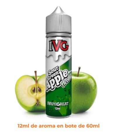Aroma IVG Sour Green Apple Longfill 12ml