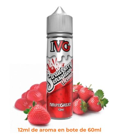 Aroma IVG Strawberry Sensation Longfill 12ml