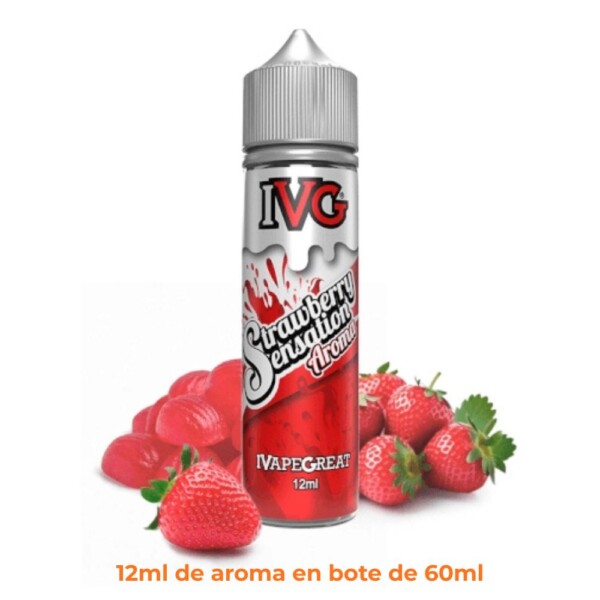 Aroma IVG Strawberry Sensation Longfill 12ml