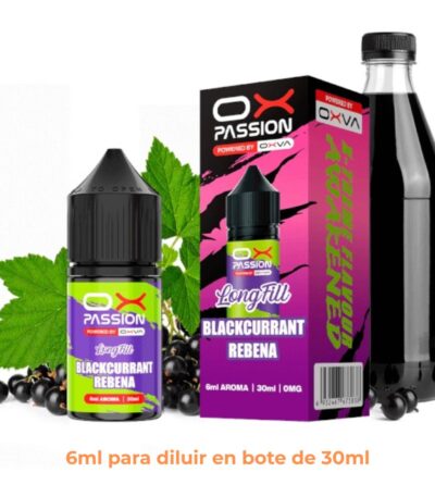 Ox Passion Blackcurrant Rebena Longfill 6ml