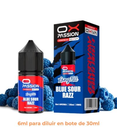 Ox Passion Blue Sour Razz Longfill 6ml