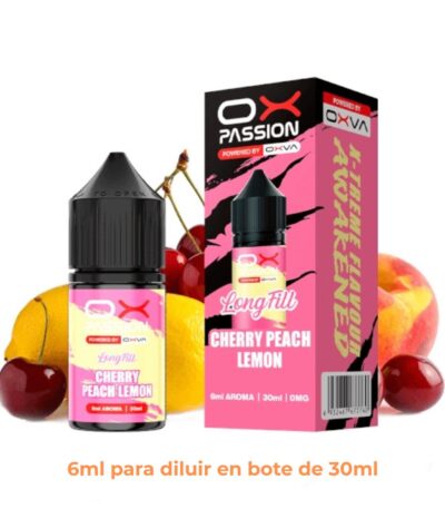 Ox Passion Cherry Peach Lemon Longfill 6ml