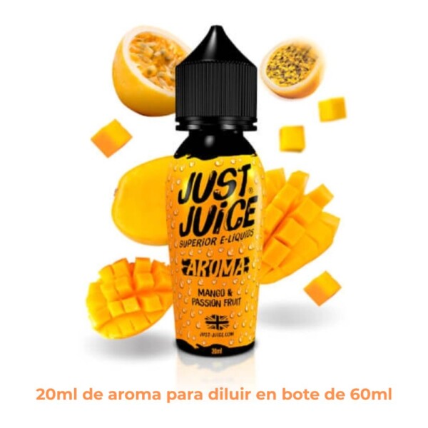 Aroma Just Juice Mango Passion Fruit Longfill 20ml